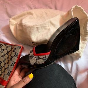 Gucci pumps and bag